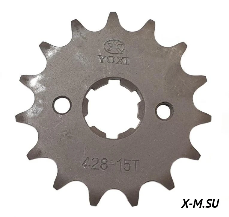 Звезда ведущая (428-15Т) 157FMI, 163FML, 165FMM (CG, CB125-250) TTR250 TH=20mm Звезда ведущая (428-15Т) 157FMI, 163FML, 165FMM (CG, CB125-250) TTR250 TH=20mm