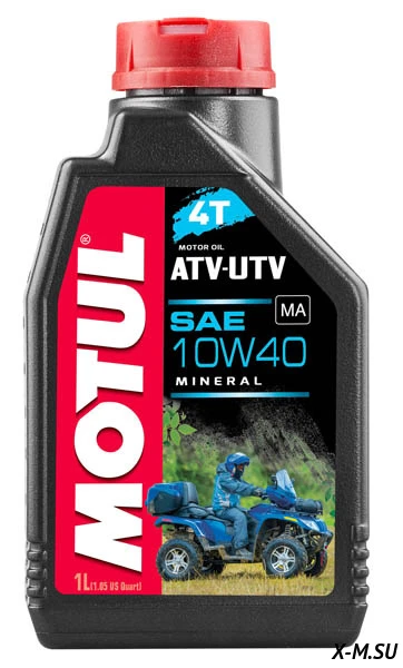 Масло моторное 10w40 мин. 4Т ATV-UTV 1л Масло моторное 10w40 мин. 4Т ATV-UTV 1л