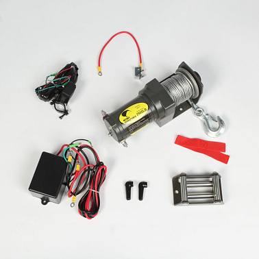 Лебедка 2500Lbs (1134 кг) синтетический трос Kiwi Winches