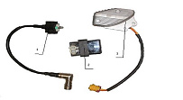 Электрооборудование двигателя КВАДРОЦИКЛА STELS ATV 400 HUNTER