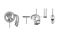 Аварийный световой сигнализатор 2-Х ТАКТНОГО ПЛМ MERCURY 150 PRO XS L OPTIMAX Серийный номер от 1B690542 и выше