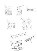Инструменты (Часть 1) 4-Х ТАКТНОГО ПЛМ MERCURY 4 Серийный номер от 0R000001 до 0R067089