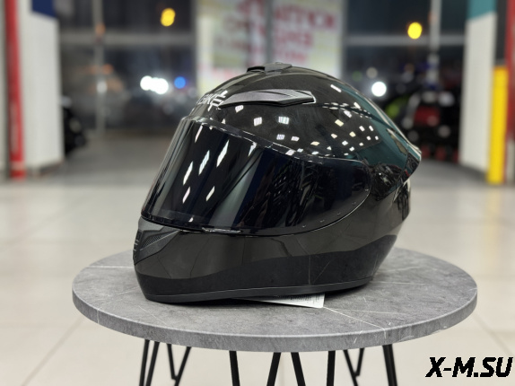 Шлем интеграл HETOSHI XD1-91 цв. Черный глянцевый  р. L 