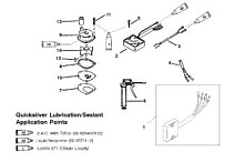 Компоненты топливного насоса 2-Х ТАКТНОГО ПЛМ MERCURY 90 Серийный номер от 0D283222 до 0G760299