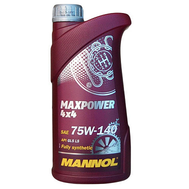 Масло MANNOL транссмис 75w140 син. Maxpower 4*4 1л SG10200 