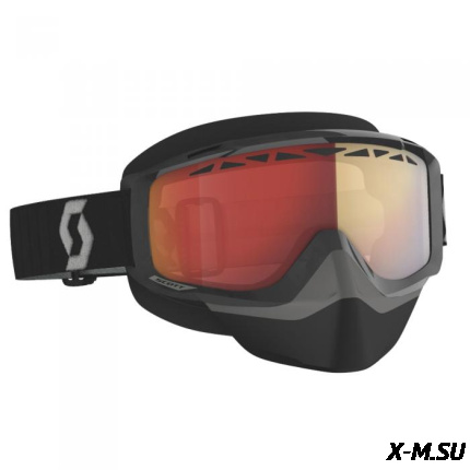 Очки Split OTG Snow Cross LS (2020') black/grey light sensitive red chrome