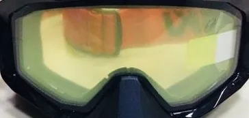 Стекло для очков мотокросс/снегоход  Атаки HB-811  двойное тонированное