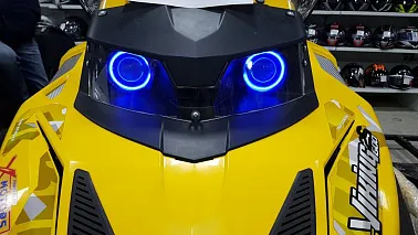 Диодная лента "Ангельские глазки"   GUEPARD   габаритного света, d=9 см (КРАСНЫЙ)